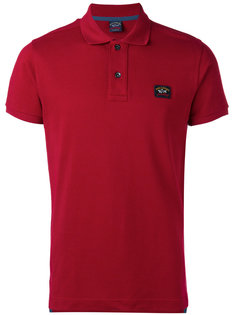 logo patch polo shirt  Paul &amp; Shark