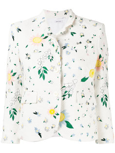 пиджак с цветочным принтом Thom Browne