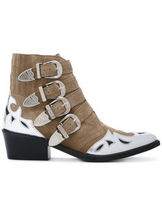 metallic embellished boots Toga Pulla