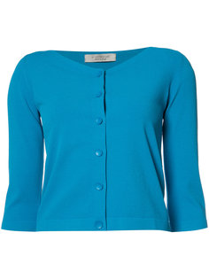 cropped v-neck cardigan D.Exterior