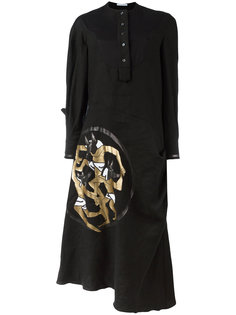 платье-рубашка с принтом Anubis J.W.Anderson