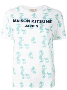 chair print T-shirt Maison Kitsuné