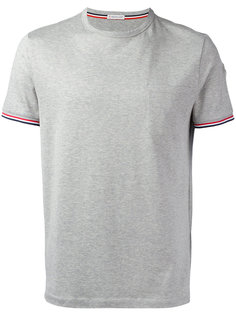 striped trim classic T-shirt Moncler
