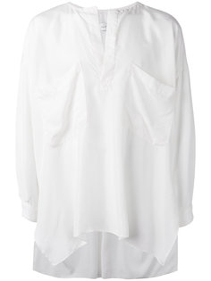 oversized collarless shirt Faith Connexion