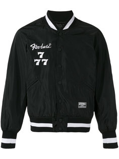 Society embroidered bomber jacket KTZ
