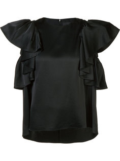 ruffle sleeve blouse Co