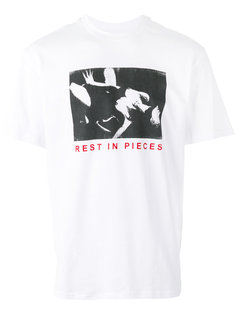 футболка с фото-принтом Rest in Pieces  Misbhv