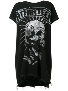 oversized cut-off T-shirt dress R13