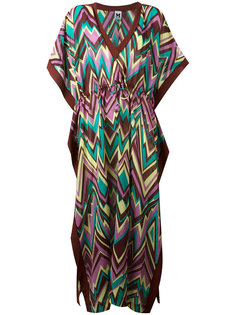 zigzag print shift dress M Missoni