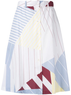 Oki buttoned skirt Maison Kitsuné