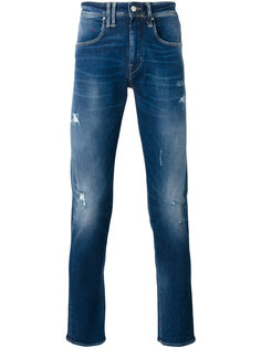 джинсы скинни с потертой отделкой Cycle