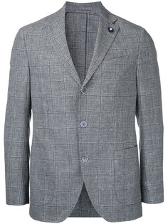 checked blazer Lardini