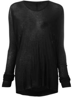 semi-sheer longsleeved T-shirt Haider Ackermann