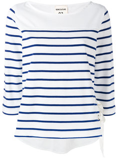 полосатый топ Semicouture