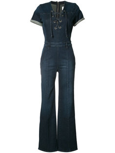 комбинезон с вырезом на шнуровке Frame Denim