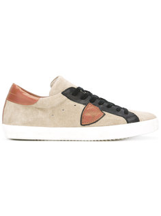 mixed panel lace-up sneakers Philippe Model