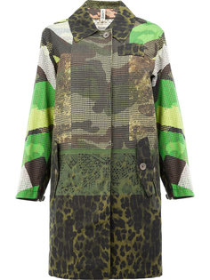 scale print panel coat  Herno