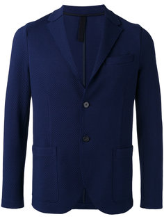 patch pockets blazer Harris Wharf London
