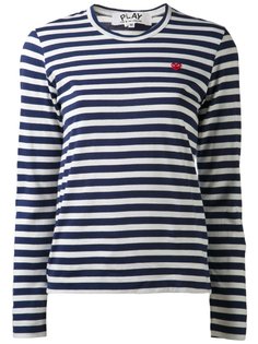striped long sleeve T-shirt Comme Des Garçons Play