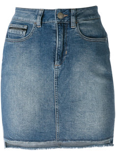 джинсовая юбка с завышенной талией Calvin Klein Jeans