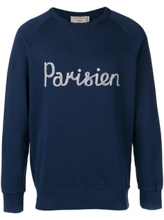 толстовка Parisien Maison Kitsuné