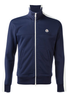 толстовка на молнии с контрастными вставками Moncler