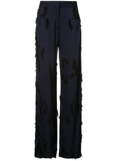 fringed palazzo pants  Jason Wu