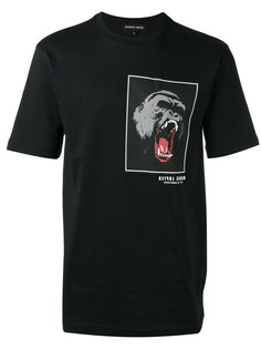 футболка с нашивкой гориллы Markus Lupfer