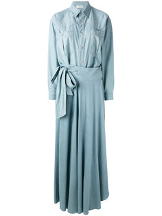 lightweight denim skirt suit  Faith Connexion