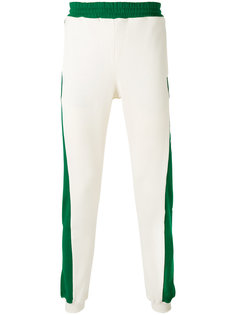 спортивные брюки с принтом-логотипом MSGM