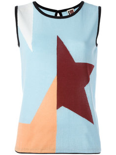 geometric print tank top IM Isola Marras