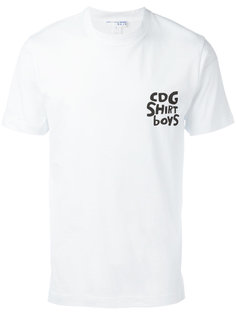 футболка с принтом логотипа Comme Des Garçons Shirt