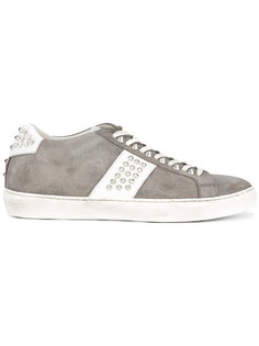 studded sneakers Leather Crown