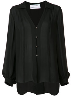 open collar blouse Prabal Gurung