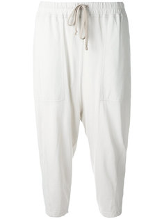 drawstring cropped sweatpants Rick Owens DRKSHDW