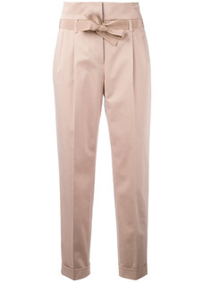 прямые брюки с поясом  Alberta Ferretti