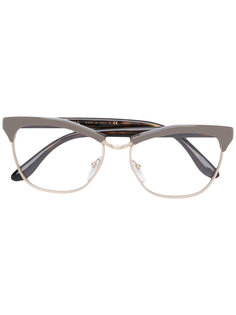 square frame glasses Prada Eyewear