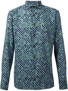 floral dots print shirt Kolor