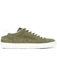 classic lace-up sneakers Leather Crown