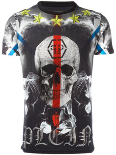 футболка с принтом черепа Philipp Plein