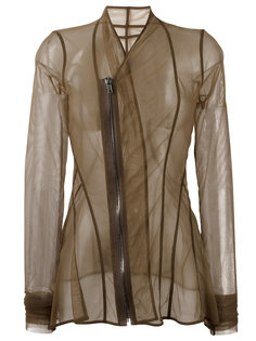 mesh long sleeved jacket Rick Owens Lilies