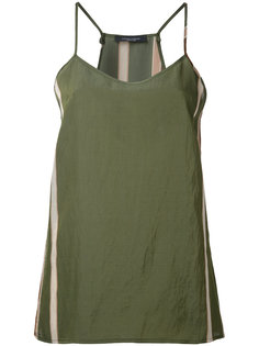 side-stripe tank top Roberto Collina