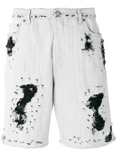 distressed denim shorts Golden Goose Deluxe Brand