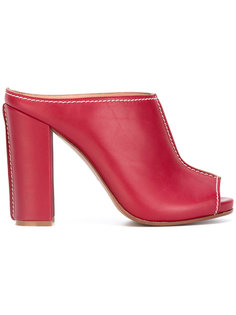 chunky heel mules Erika Cavallini
