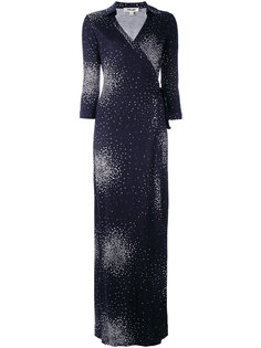 платье макси с запахом и принтом Diane Von Furstenberg