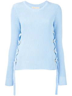 lace-up jumper Zanone