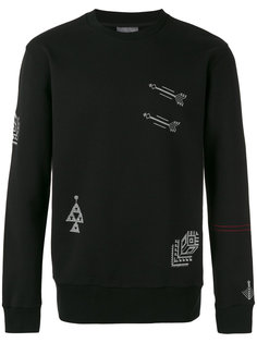 embroidered motif sweatshirt Lanvin