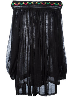 beaded off-shoulders blouse Sonia Rykiel