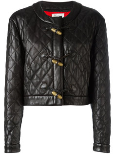 quilted leather jacket Moschino Vintage