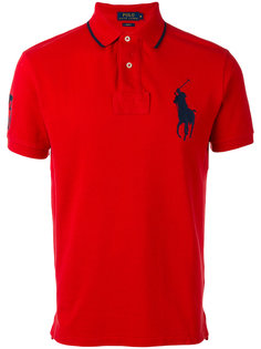 logo patch polo shirt  Polo Ralph Lauren